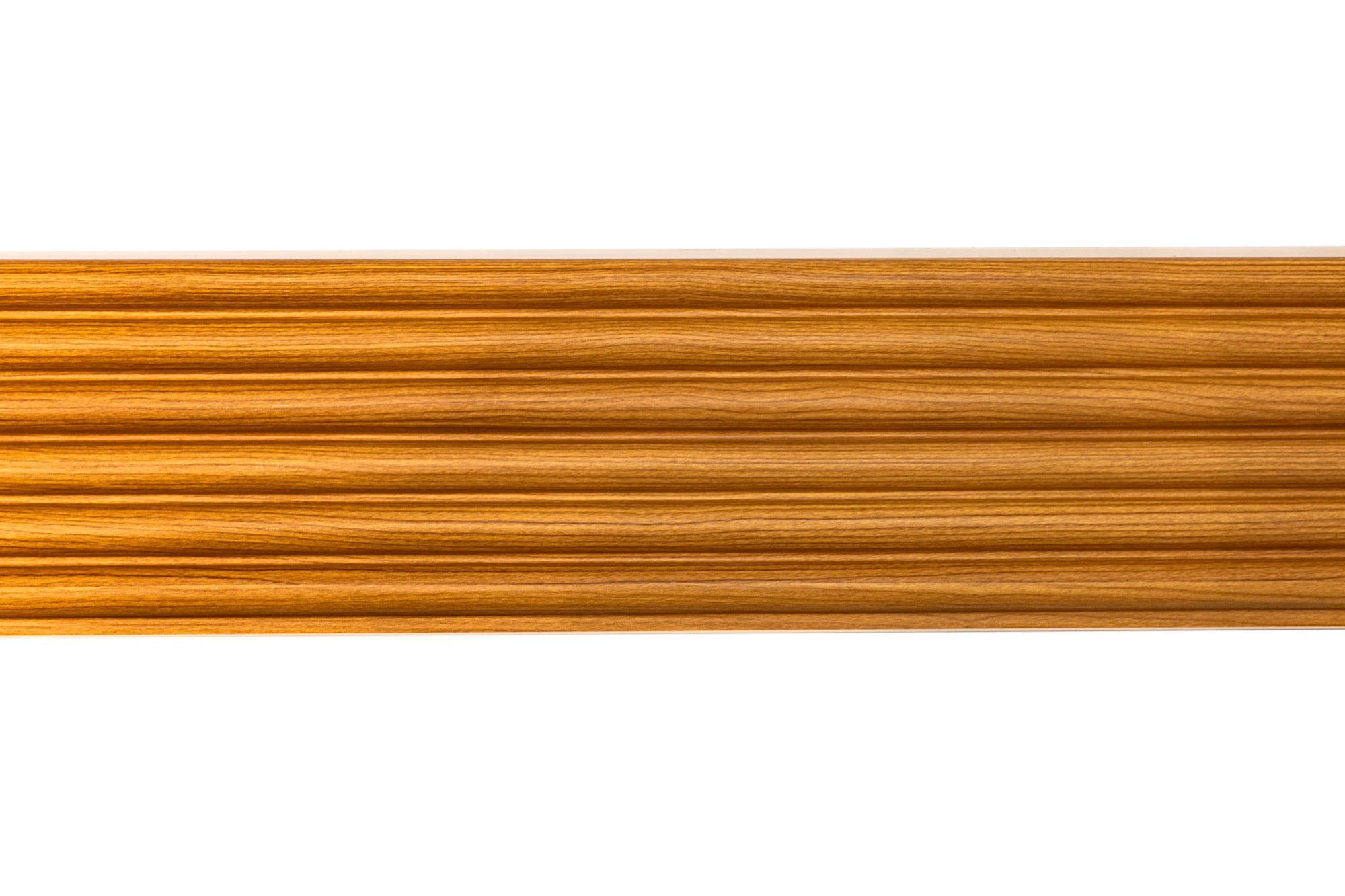 Arch Fluted Board 15mm - Straight Grained Teak