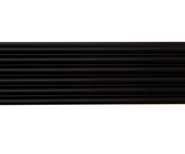 Arch Fluted Board 15mm - Matte Black