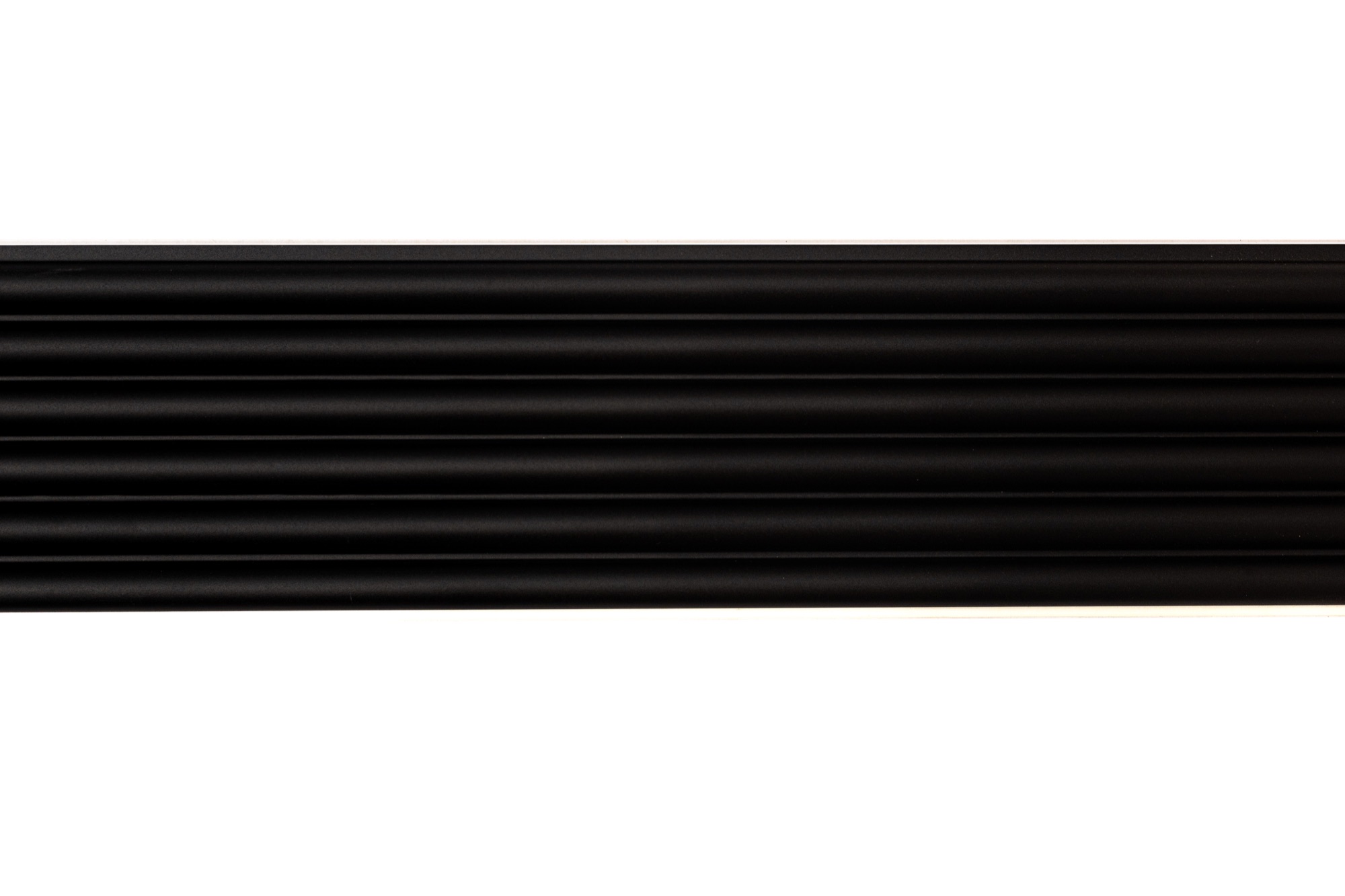 Arch Fluted Board 15mm - Matte Black