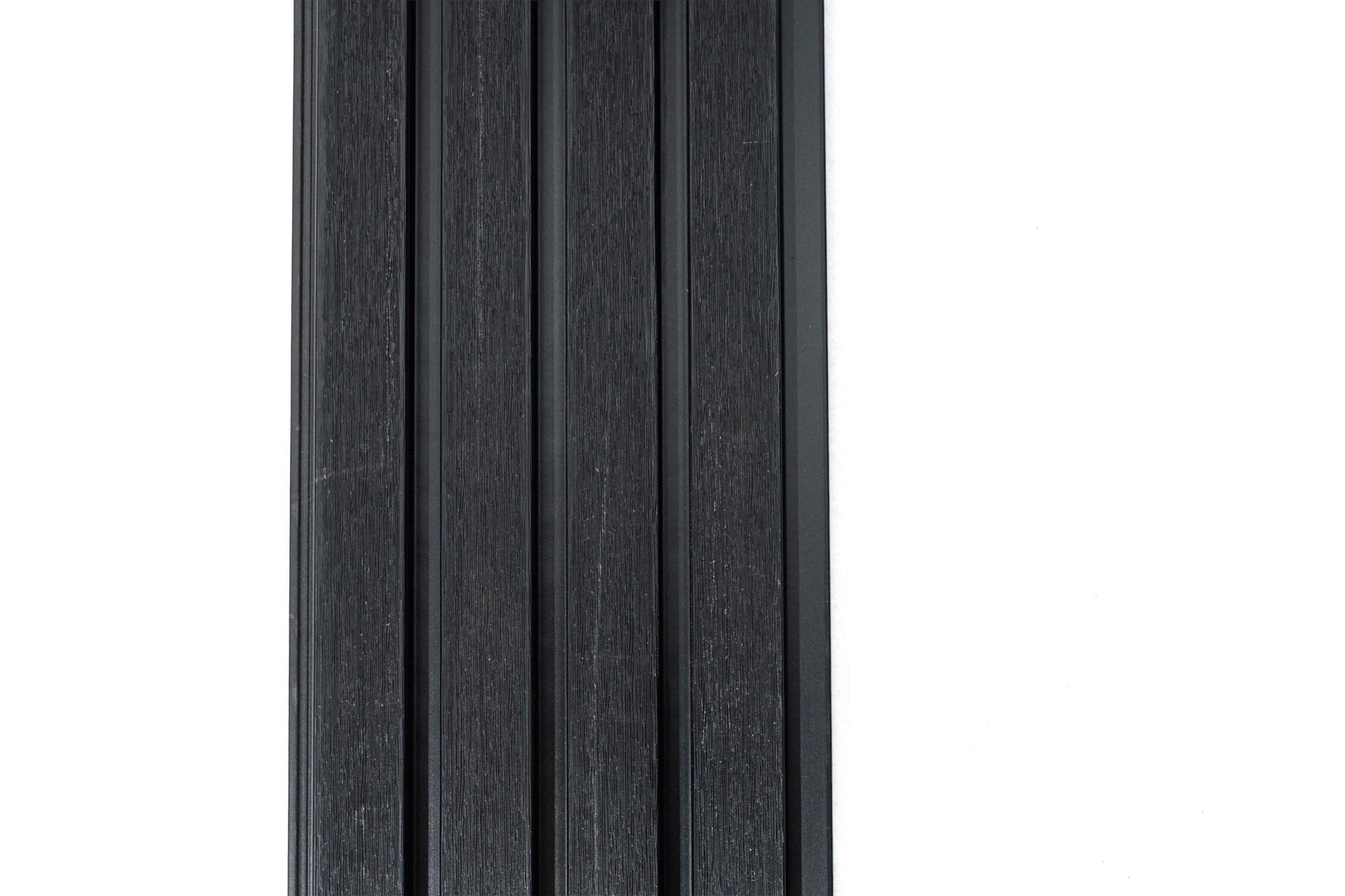 High Fluted Board 20mm - Matte Black