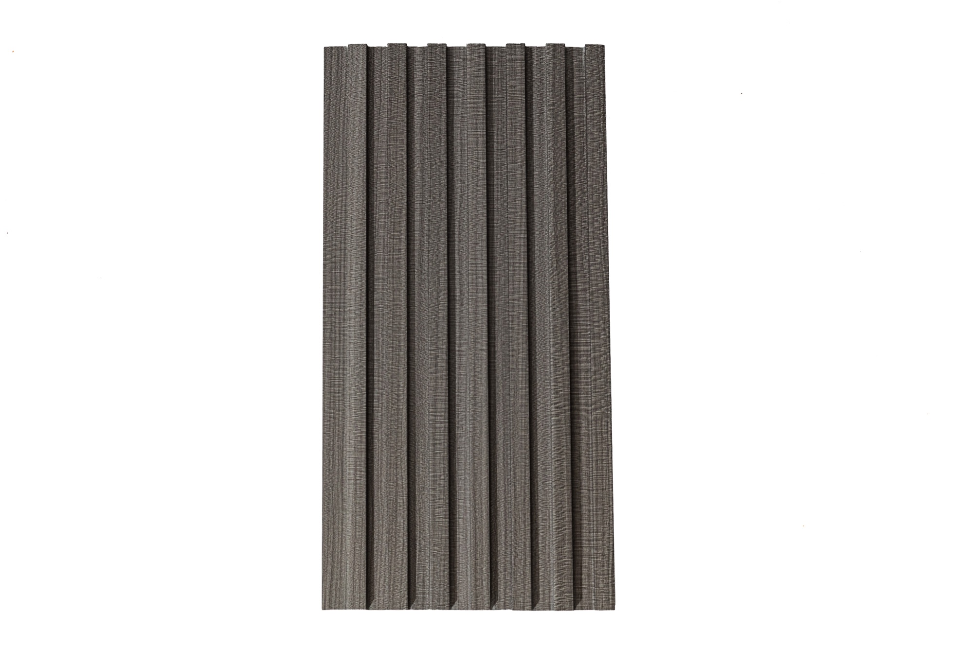 Solid Small Fluted Board - French Nice Grey